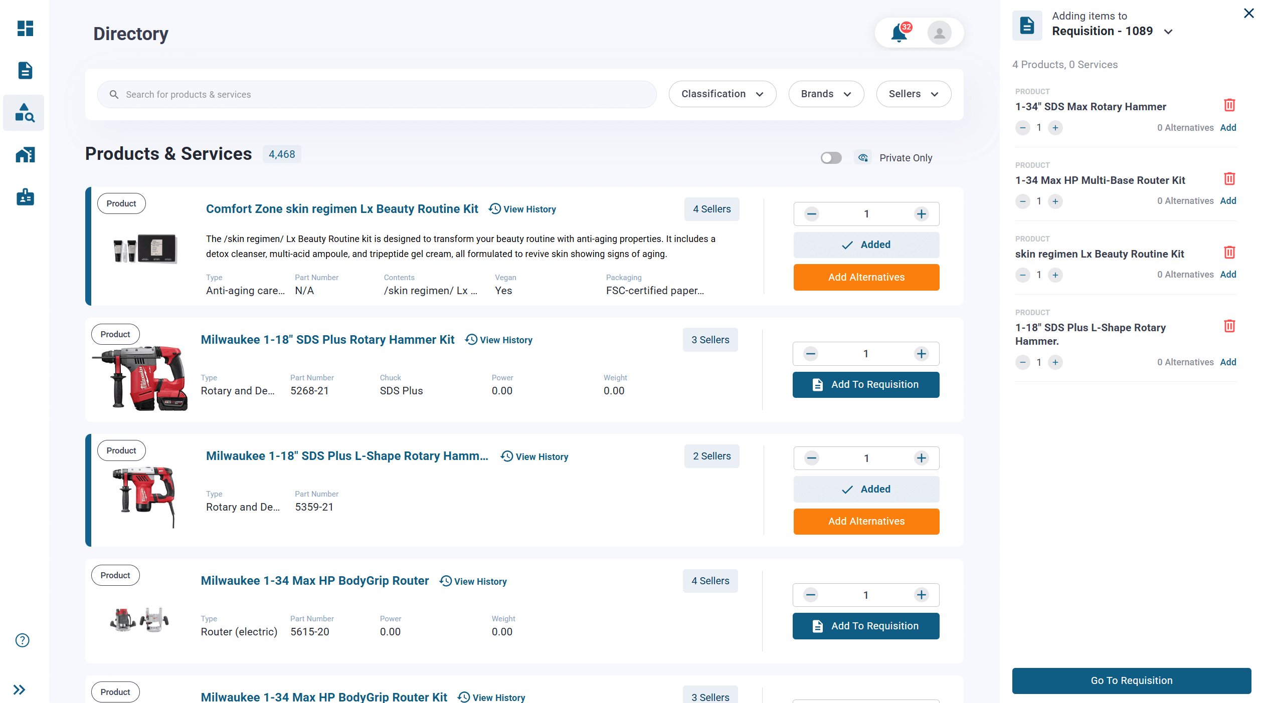 Intelligent Product Directory